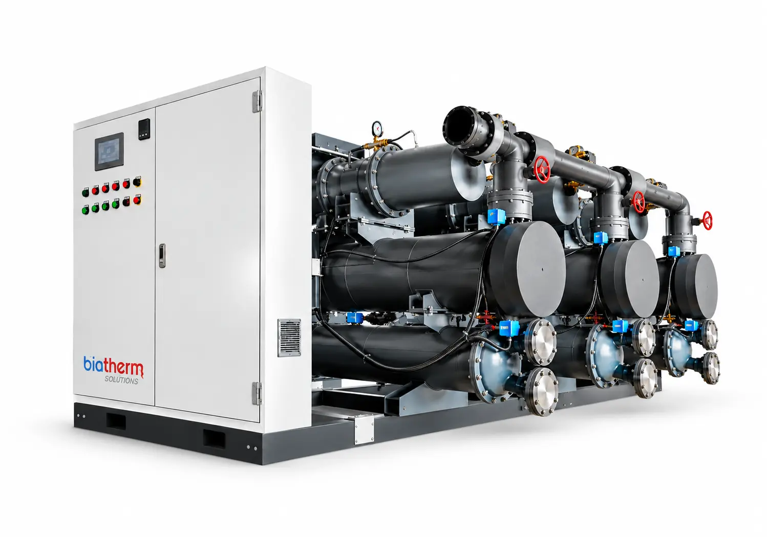 Water-to-water swimming pool heat pump unit